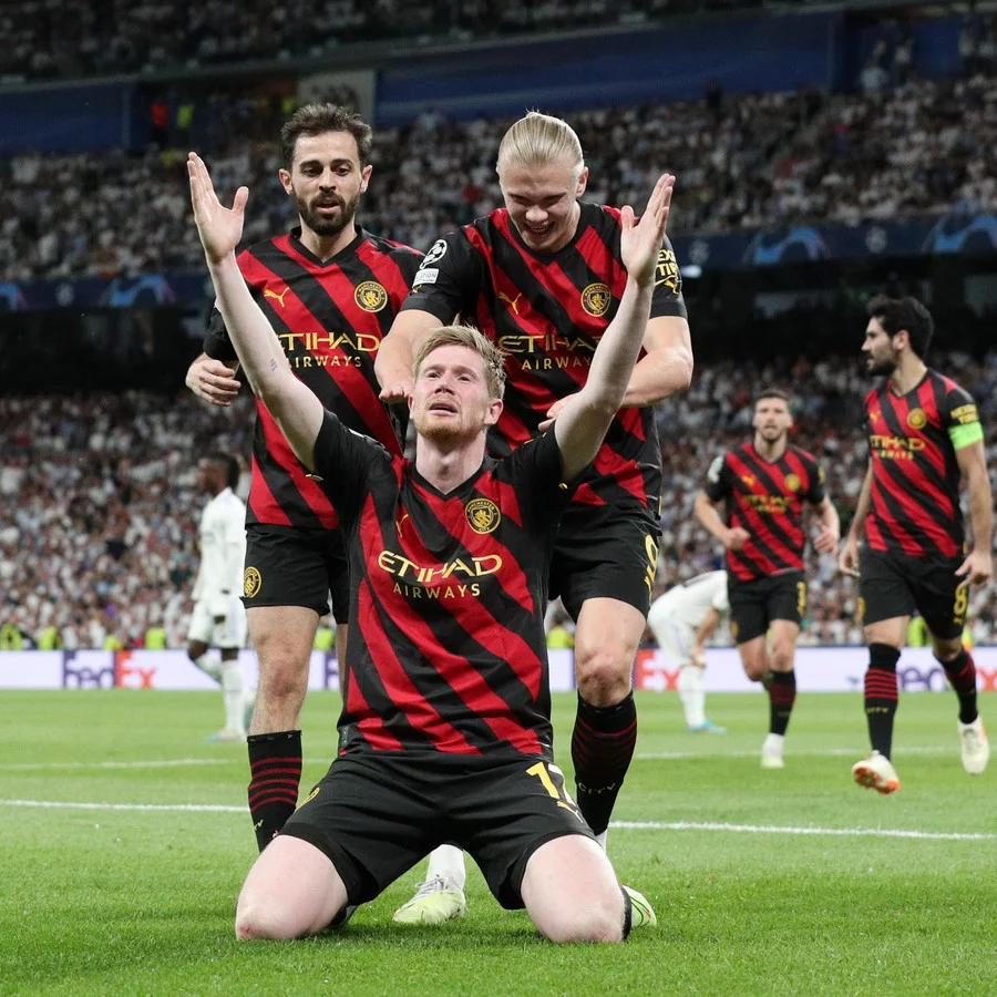 Guardiola Kevin De Bruyne Bernardo Silva