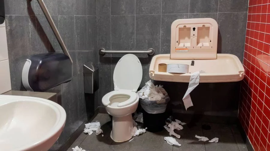 Puedes coger una infección por sentarte en baños públicos o es un mito