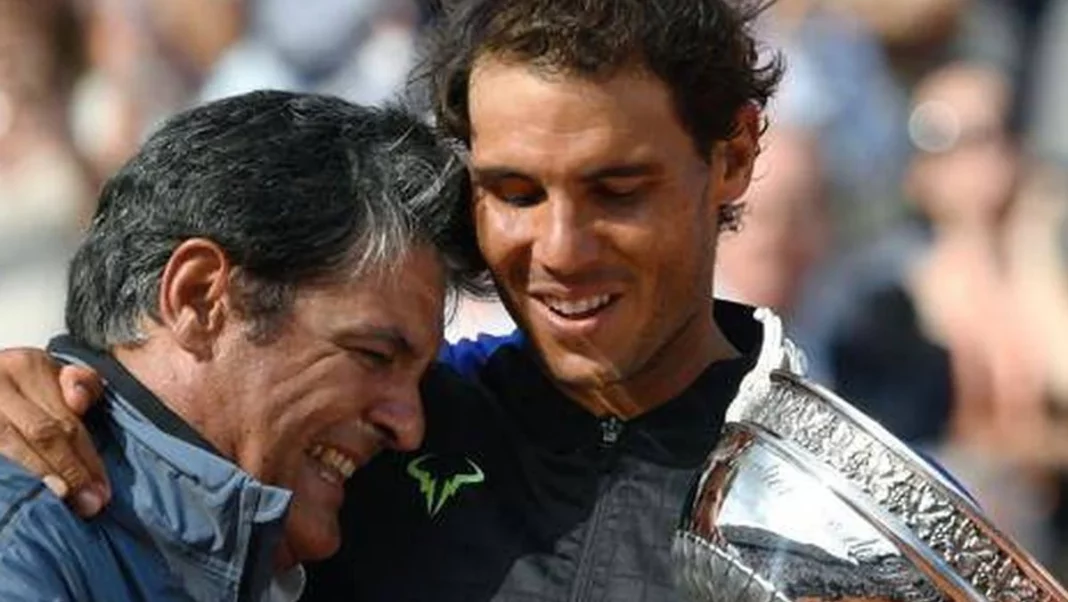 Toni Nadal en la palestra