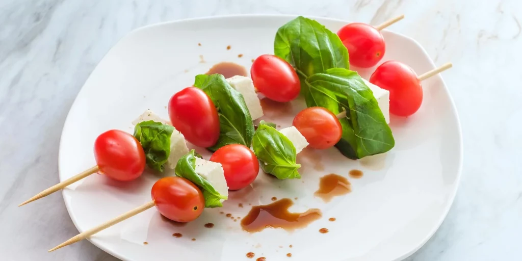 Brochetas De Caprese