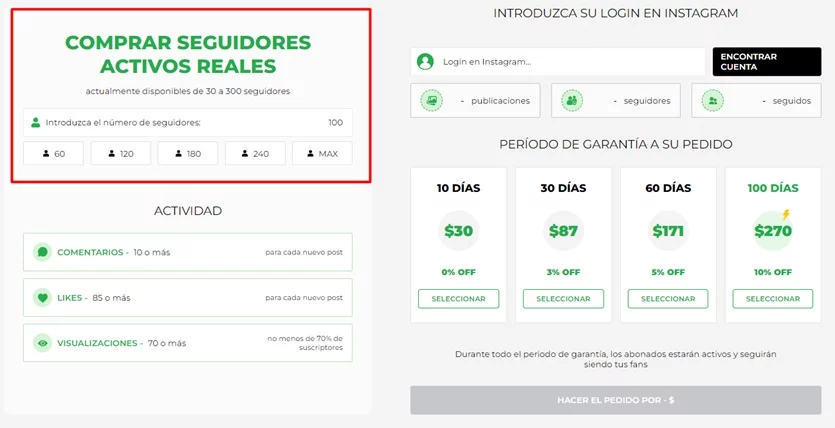 Comprar Seguidores Reales Activos