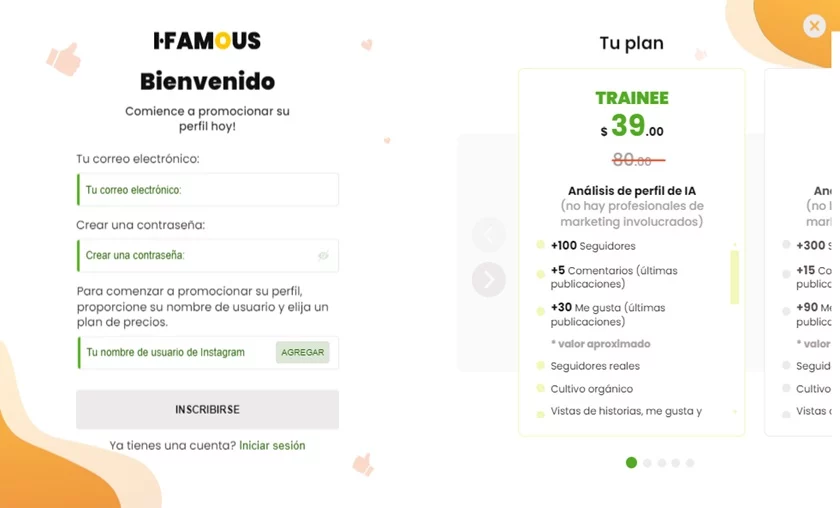 I Famous Plan