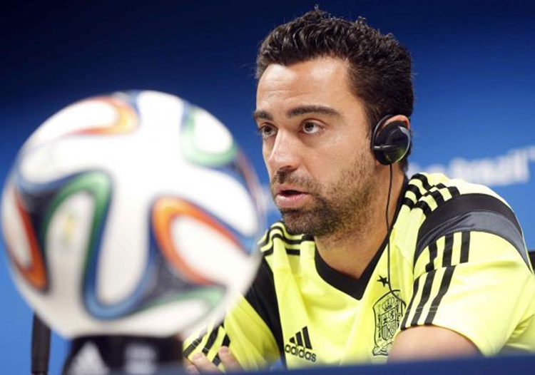 Xavi Hernández Selección Española Luis De La Fuente