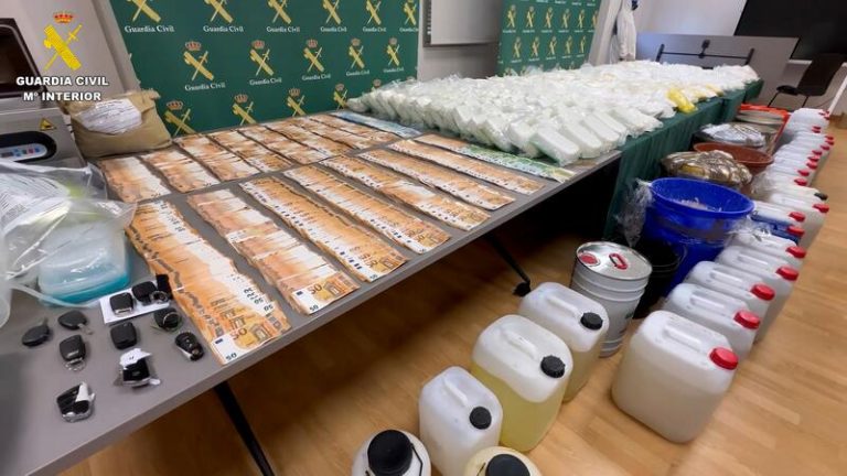 Desmantelado en San Sebastián el mayor laboratorio de speed de Europa en un operativo con ocho detenidos