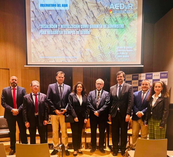 Murcia exhibe en Madrid su «excelencia» en depuración y reutilización de agua y se reivindica como «modelo»