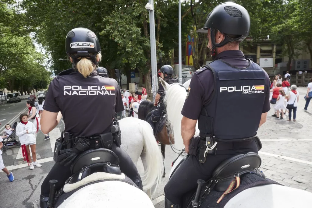 Europapress 5331606 Unidad Caballeria Policia Nacional Fiestas San Fermin 2023 13 Julio 2023
