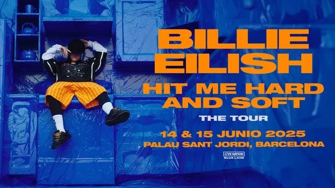 Europapress 5925899 Cartel Conciertos Billie Eilish Barcelona Junio 2025