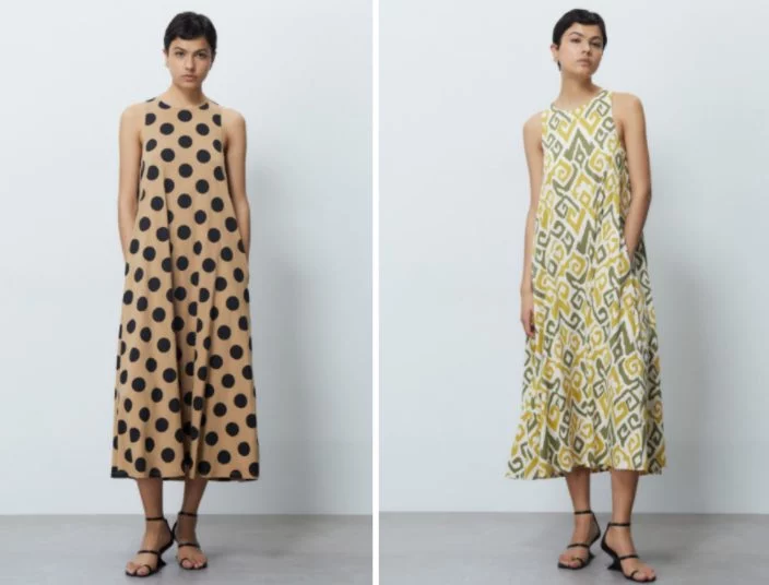 Este vestido de Sfera cuesta 18 euros en El Corte Inglés y parece de Prada