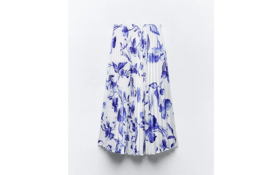 Ropa Bonita Y Barata En Zara Con Estas 9 Faldas Midi De Encaje Satinadas Y Hasta Rosa Palo