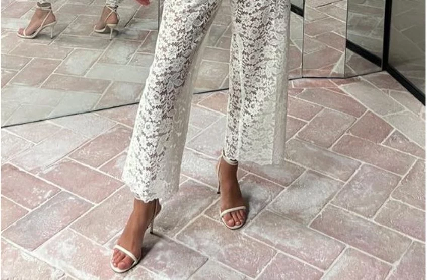 Pantalón De Encaje