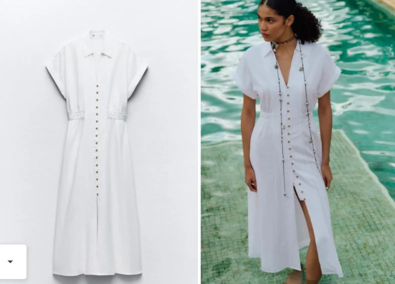 Los 4 vestidos blancos ibicencos más bonitos de Zara, cómodos y suaves