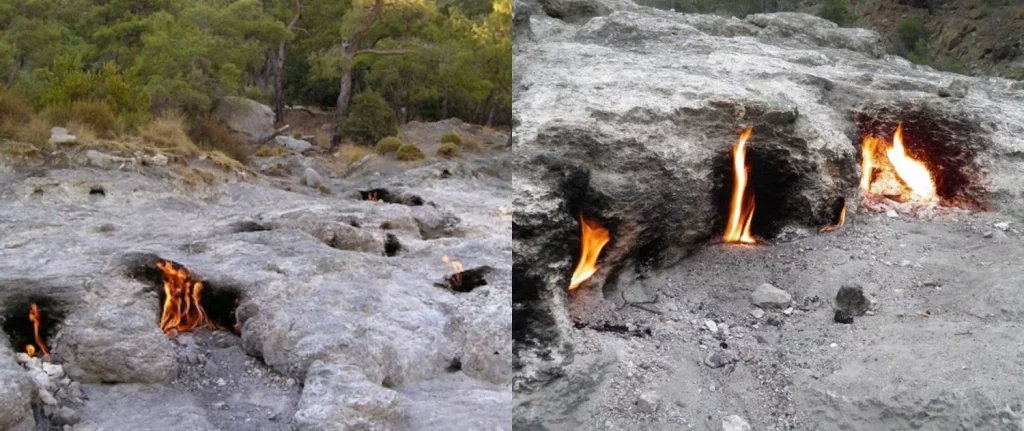 Olimpos En Turquía: El Misterio De Las Piedras Que Arden Al Contacto Con El Aire 1 ¿Qué Dice La Ciencia Y La Mitología Sobre Este Rincón De Turquía?