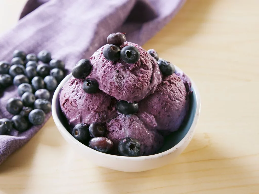 Helado De Arandanos