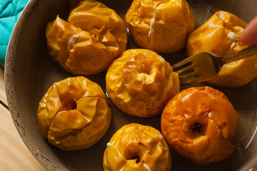 Manzanas Asadas