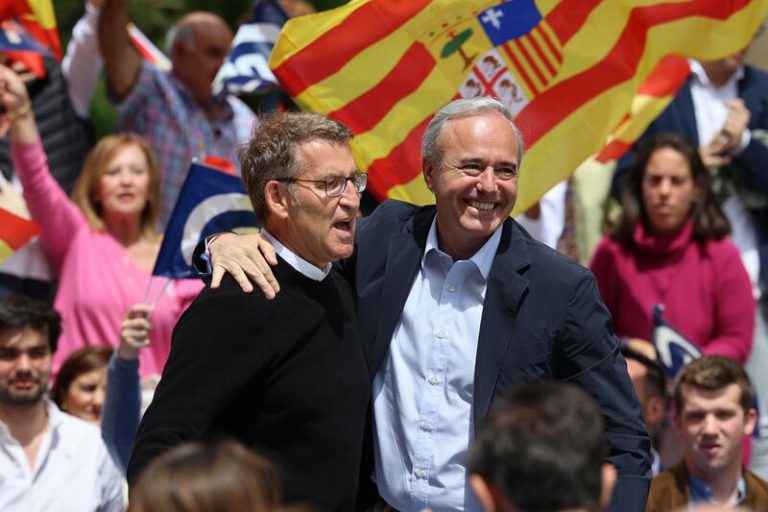 Feijóo y Jorge Azcón se Juntan en Zaragoza: Planes para este Domingo en la Campaña