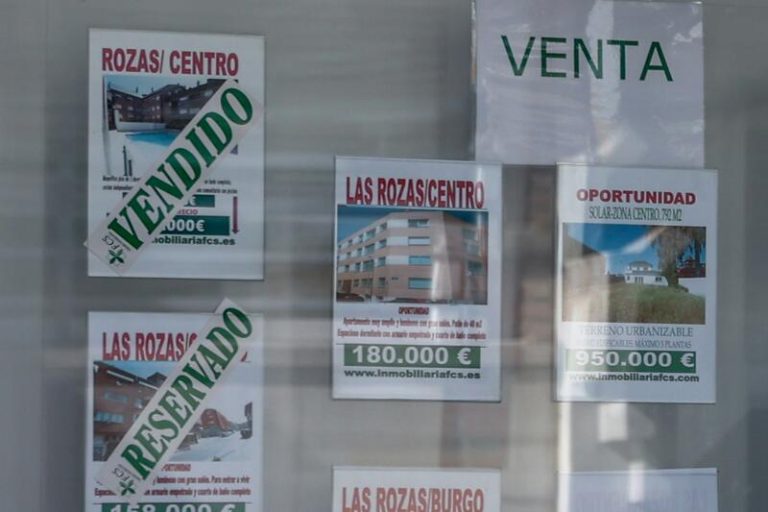 Aumenta en un 25,2% la compraventa de viviendas en abril