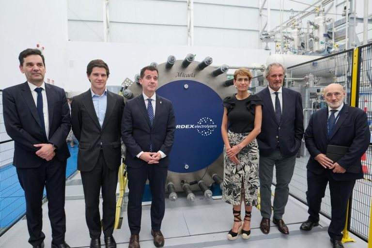 El mayor prototipo de electrolizador de hidrógeno verde de España, diseñado por Nordex en Navarra