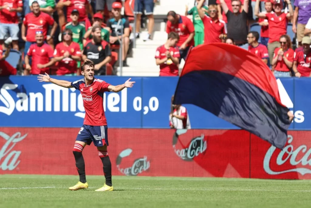 El Athletic Volverá A La Carga Por Aimar Oroz En Verano. Fuente: Agencias