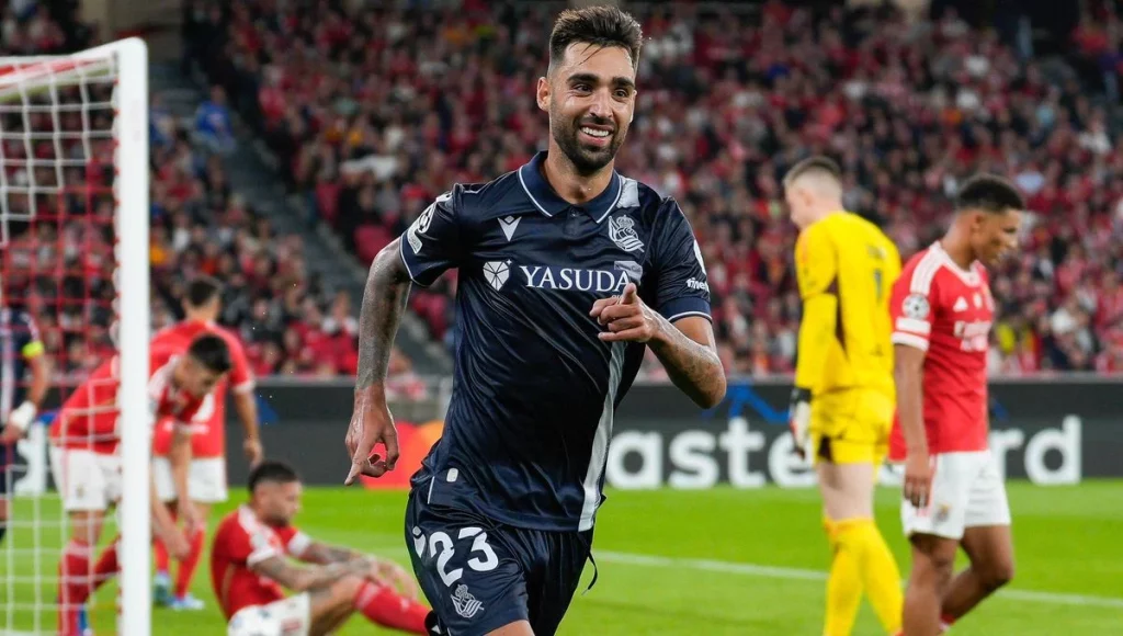Brais Méndez Podría Acompañar A Zubimendi En Su Salida De La Real Sociedad. Fuente: Agencias