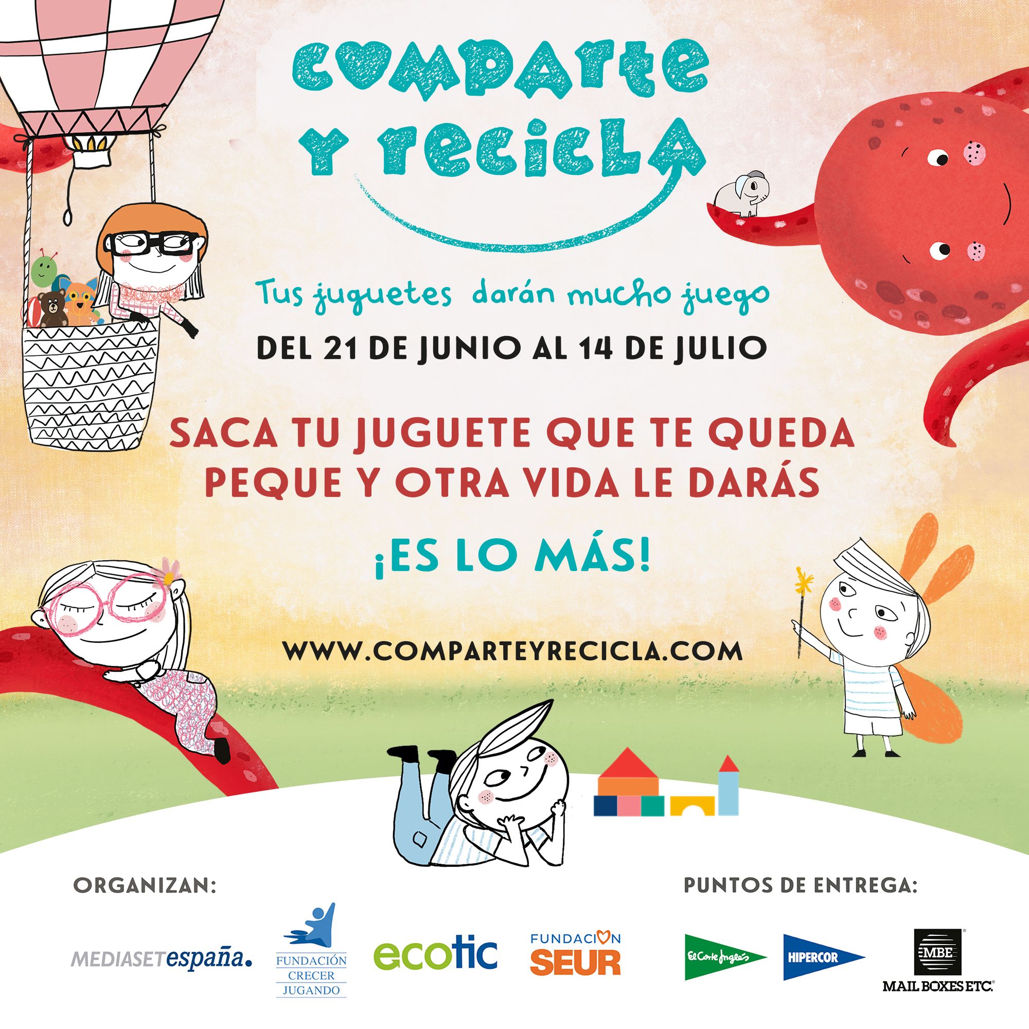 Mail Boxes Etc. refuerza su compromiso con la campaña 'Comparte y Recicla' en 2024 1 Comparte y Recicla RSS 2024 cuadrado 3