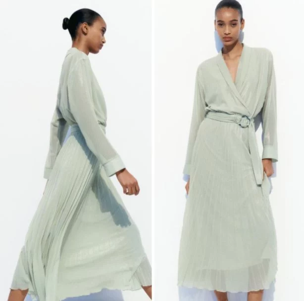 Las rebajas de Zara están aquí y te enseñamos 9 vestidos largos que disimulan tripa