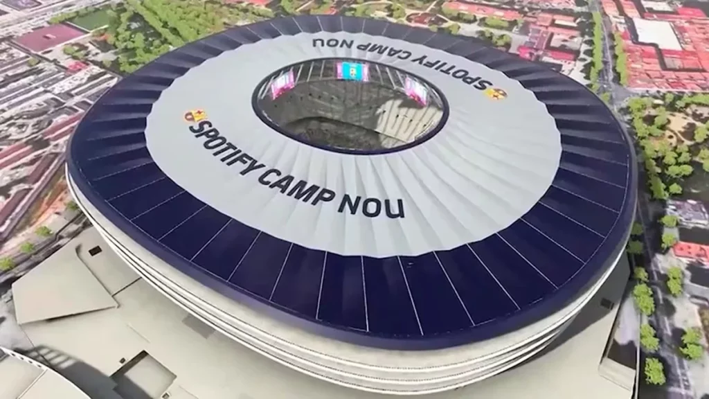 Laporta Spotify Camp Nou