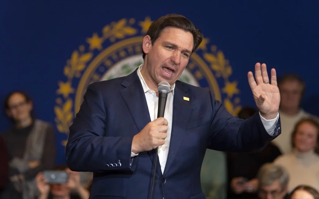 Disney Y Ron Desantis Firman La Paz Por La Economía Del Estado De Florida 1 Europapress 5702009 19 January 2024 Us Nashua Florida Governor And Usarepublican Presidential