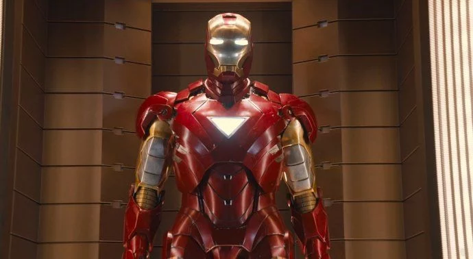 La armadura de Iron Man: un truco digital