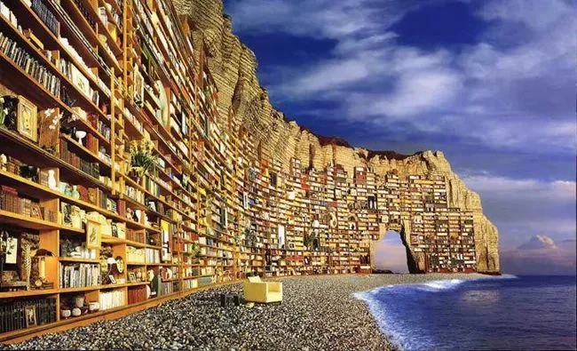 La biblioteca infinita de Borges: ¿cómo es posible?