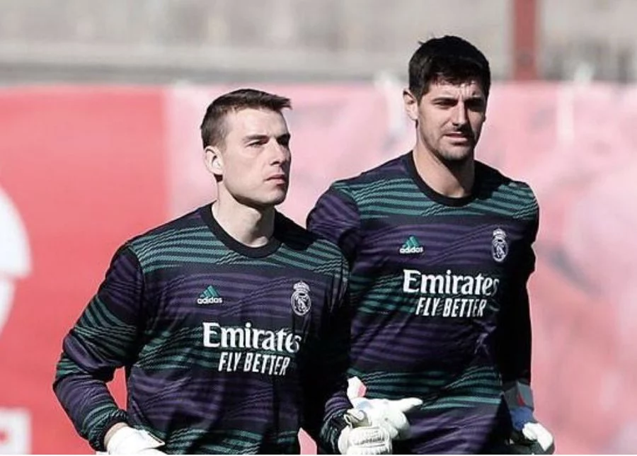 Lunin Courtois Ancelotti