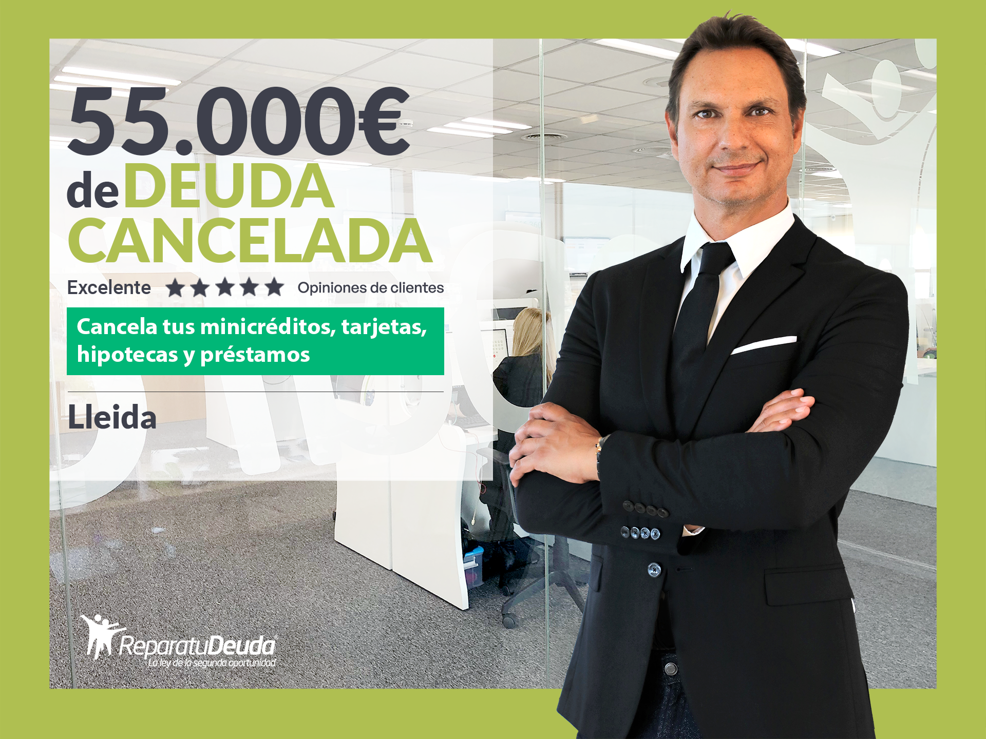 Repara tu Deuda Abogados cancela 55.000€ en Lleida (Catalunya) con la Ley de Segunda Oportunidad 1 Repara tu Deuda Abogados cancela 55.000? en Lleida (Catalunya) con la Ley de Segunda Oportunidad