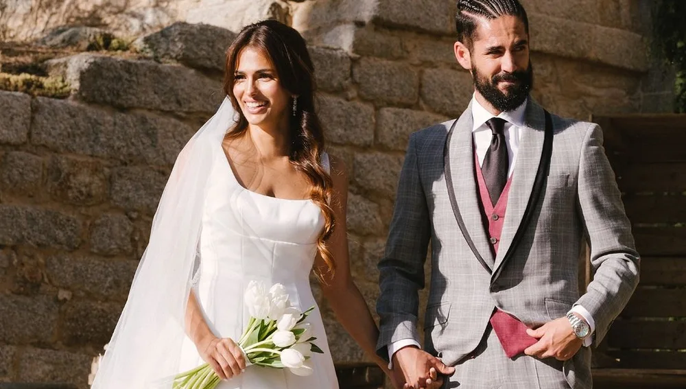 El Peinado De Isco En Su Boda Con Sara Sálamo Recorre La Red 1 Isco Y Sara Sálamo