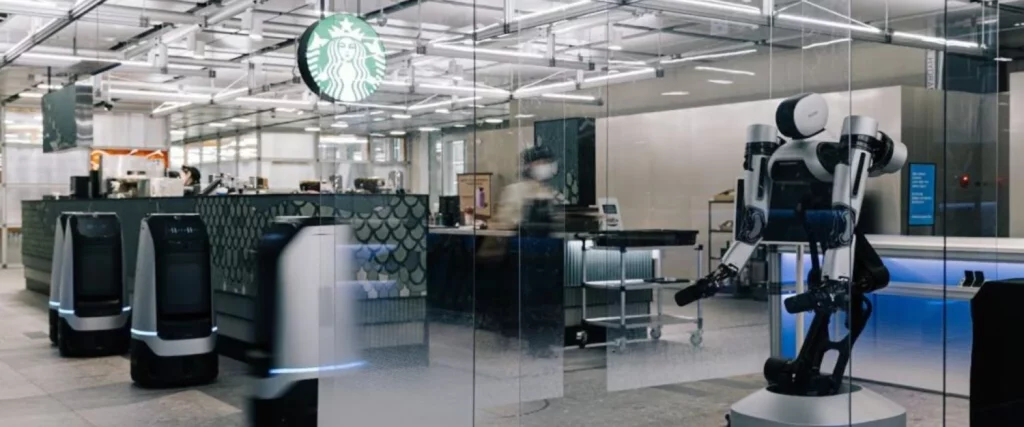 Starbucks Inaugura Su Primera Cafetería 100% Robotizada 1 Ahora Tus Cafés De Starbucks Los Hace Un Robot