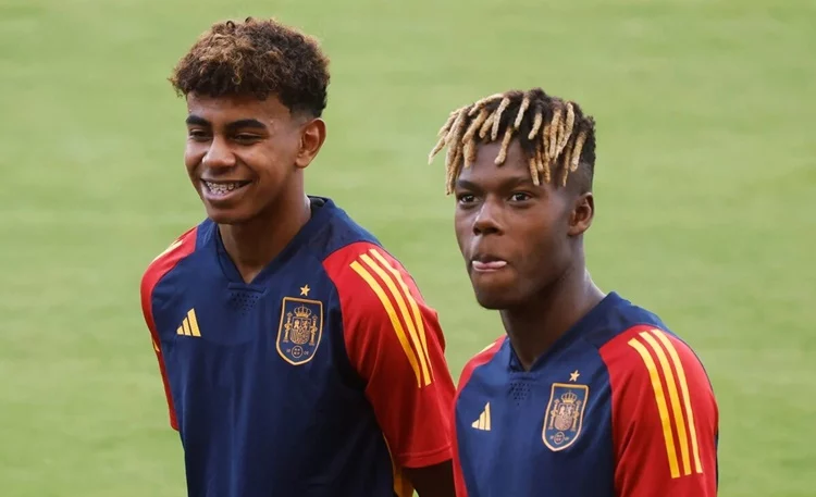 Lamine Yamal Nico Williams Fc Barcelona