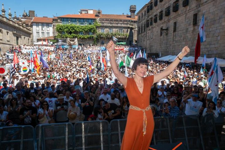 El BNG conquista las calles en una imponente manifestación donde Pontón impulsa su ascenso sin fronteras
