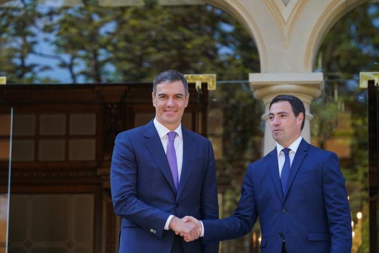 Sánchez y Pradales se comprometen a potenciar el Estatuto y ampliarlo, repensando la regeneración democrática