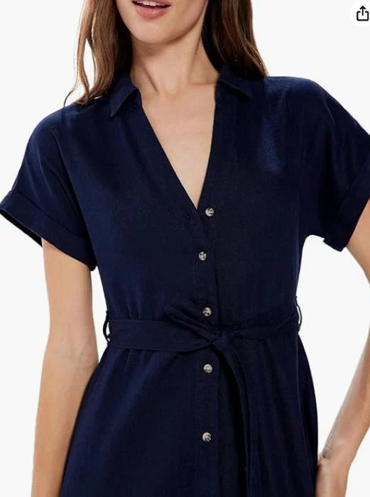Springfield tiene un vestido camisero sofisticado y fresquito que vende barato Amazon