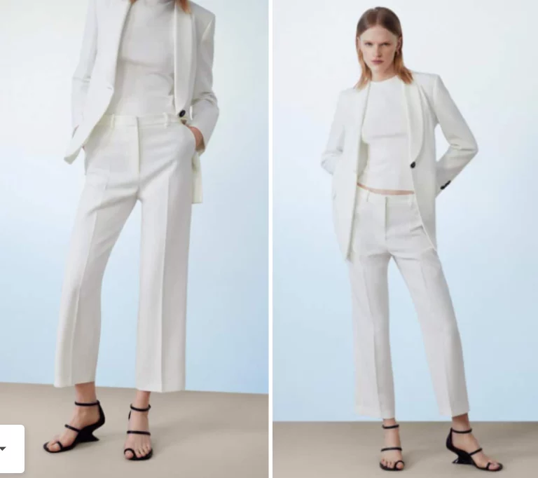 Los pantalones blancos de Sfera se imponen esta temporada para un look fresco y elegante cuando quieras