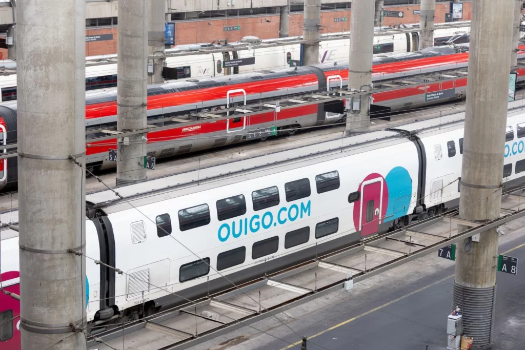 El «Buen Momento Ferroviario» De Puente Se Traduce En Pérdidas De Renfe 1 Europapress 6057599 Tren Ouigo Estacion Atocha 27 Junio 2024 Madrid Espana Ministro Transportes