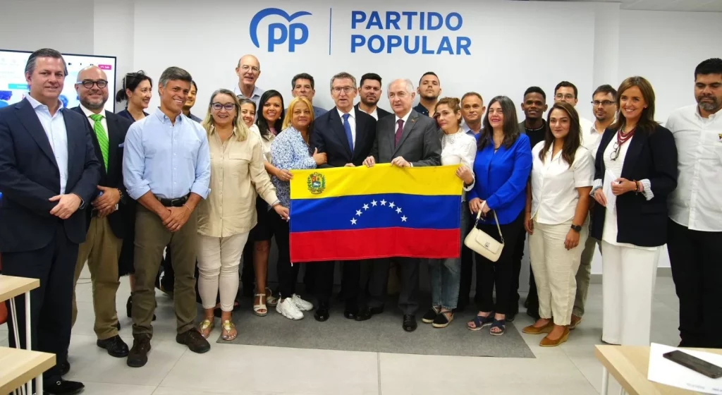 Los Dos Planes De Gobierno Que Compiten En Las Elecciones De Venezuela 3 Europapress 6108869 Lider Pp Alberto Nunez Feijoo Reunio Miercoles Madrid Representantes