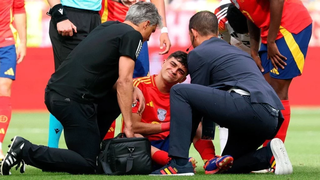 Pedri, fuera de la Eurocopa por lesión en la rodilla