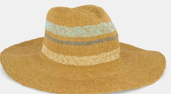 Sombrero Efecto Rafia