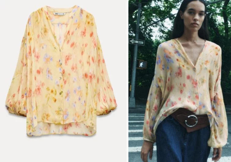 Un verano elegante con Zara y esta colección de blusas frescas para combinar con pantalones blancos