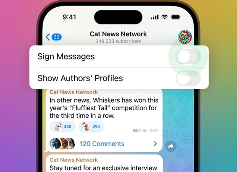 LLEGAN LOS SUPERCANALES A TELEGRAM