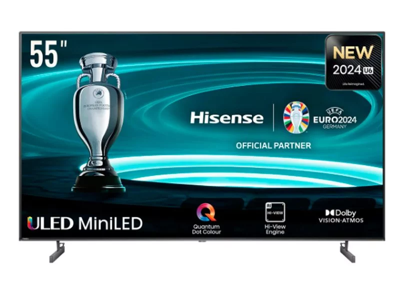 SMART TV QLED-MINILED HISENSE 55U6NQ, REBAJADA EN ALCAMPO