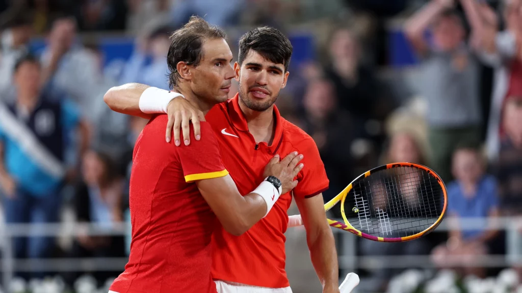 Carlos Alcaraz Supera A Nadal En Una Faceta Histórica 1 Foto De Carlos Alcaraz Y Nadal
