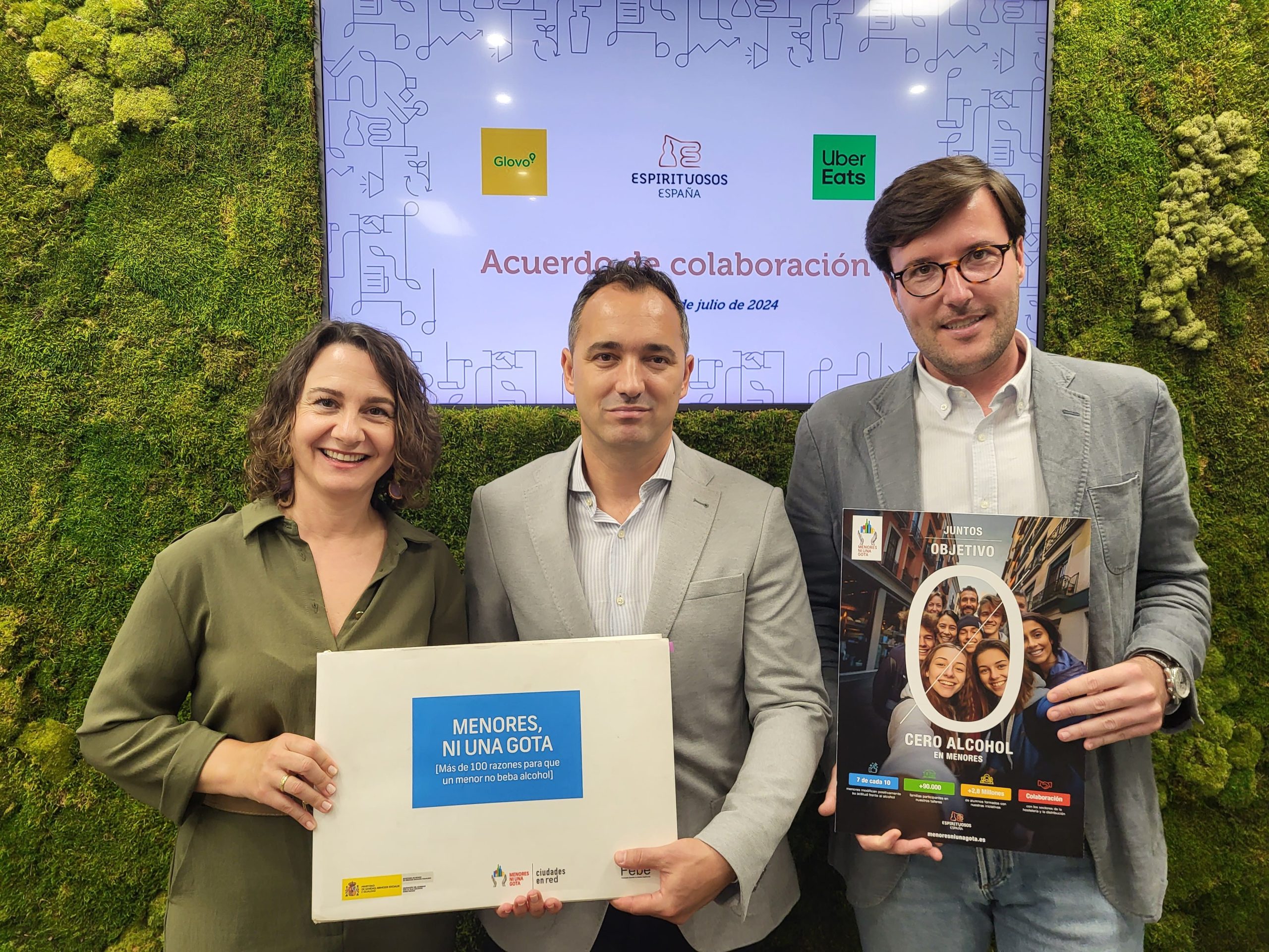 Foto. Mara Mndez Secretaria De Espirituosos Espaa Matas Weisz Public Policy Sr. Manager De Uber Eats Y Felipe Royo Government Relations Manager De Glovo Scaled