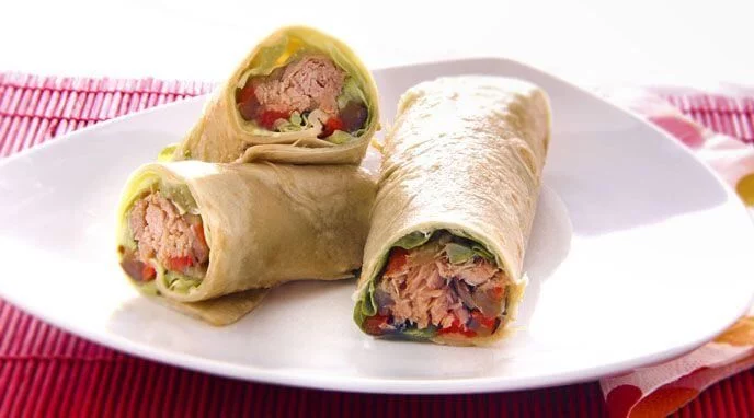 Wrap de atún