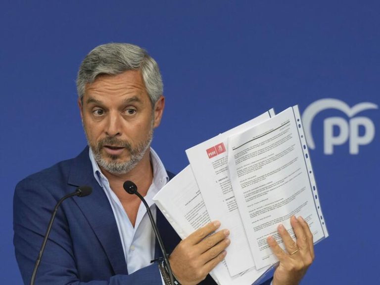 El PP avisa de que no negociará con el Gobierno si mantiene a Escrivá para ocupar el cargo de gobernador