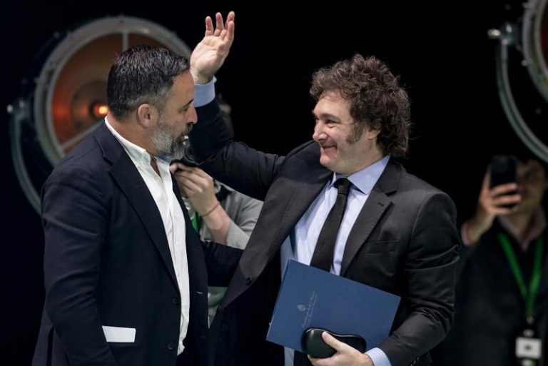 Abascal y Milei se pronuncian a favor del nombramiento de Edmundo González como líder de Venezuela